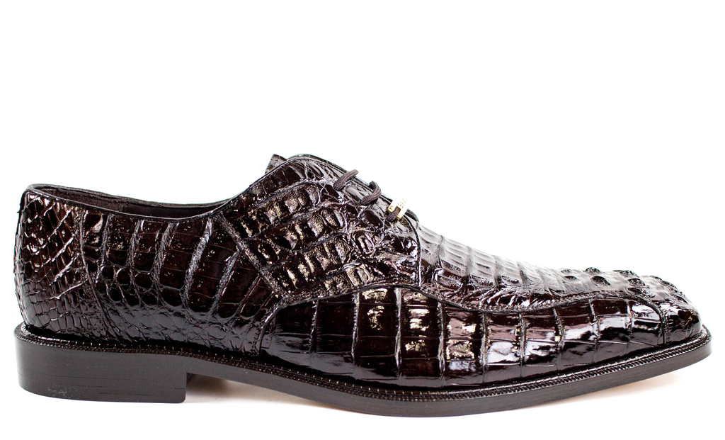 Chapo Genuine Hornback Crocodile Brown Men's Dress Shoes – Belvedere Shoes