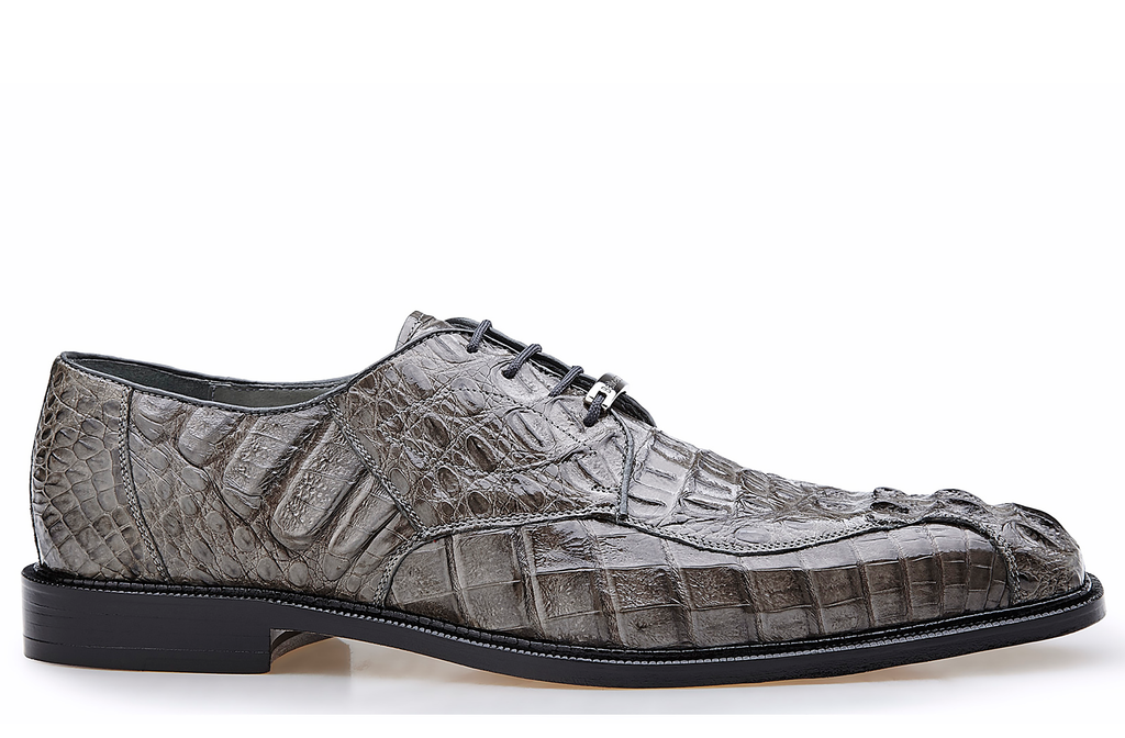 Men's Exotic Skin Dress Shoes: Hornback Crocodile | Belvedere Shoes